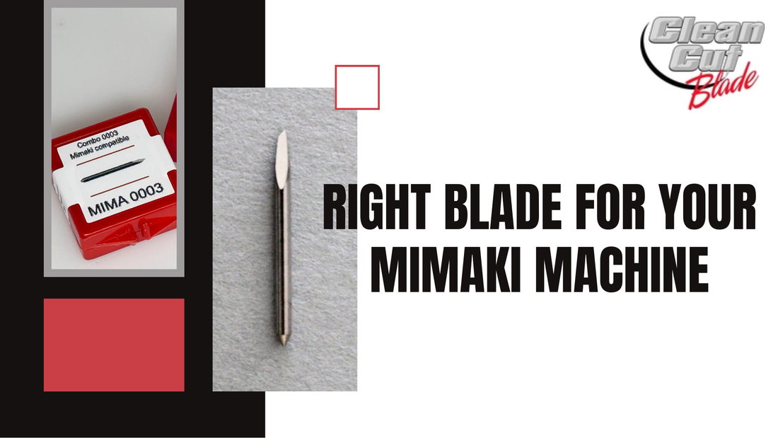How to Choose the Right Blade for Your Mimaki Machine